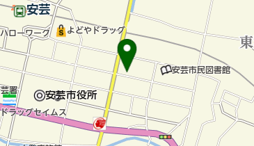 てらお美容室の地図画像