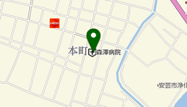 森澤病院歯科の地図画像