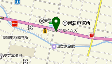 メガネの丸善安芸店の地図画像