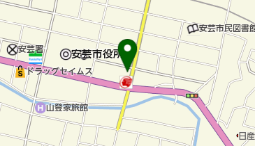 加納理容館の地図画像