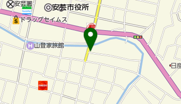 横田ベーカリーナポリの地図画像