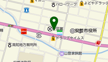 安芸労働基準監督署の地図画像