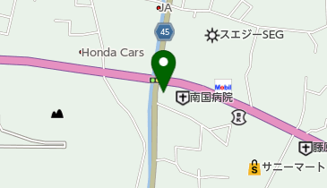 ワークウェイ南国店の地図画像