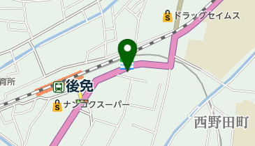 四宮電器の地図画像