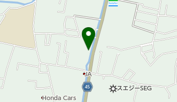 秋山クリーニング店の地図画像