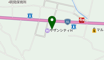 サザンシティホテルの地図画像