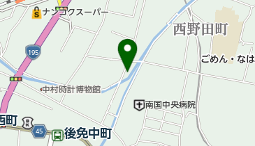 福岡青果店の地図画像