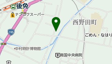 山島鮮魚店の地図画像