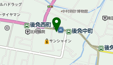 川田内科 受付の地図画像