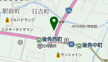 溝渕洋服店の地図画像