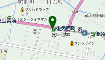 いの薬局の地図画像