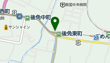 男爵 南国中央店の地図画像