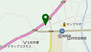 橋本衣料品店の地図画像