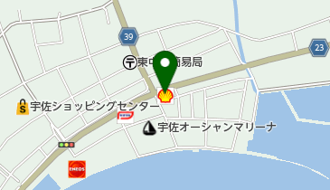 有限会社浜田石油店の地図画像