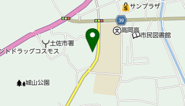 桑名ガラス店の地図画像