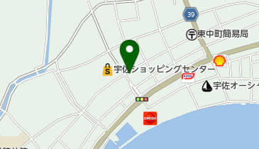 益田電器の地図画像