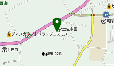 かよ美容室の地図画像