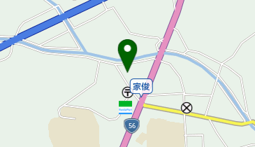 かたおか化粧品店の地図画像