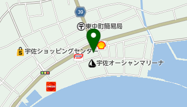 宇佐ダイハツ整備工場の地図画像