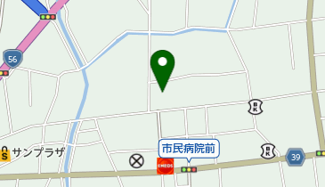 角田接骨院の地図画像