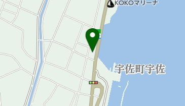 奥田釣具店の地図画像