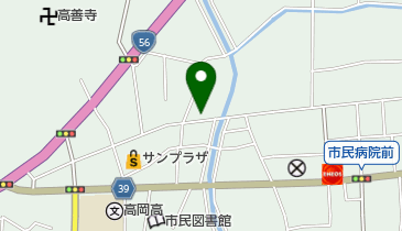 あしべ美容室の地図画像