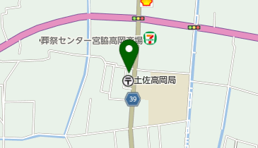 井上美容室の地図画像