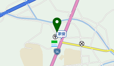 大妻洋品店の地図画像