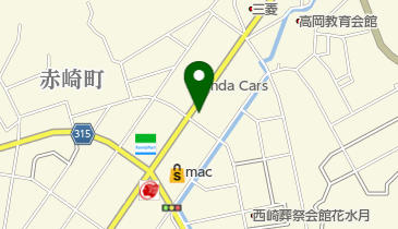 かかし弁当の地図画像