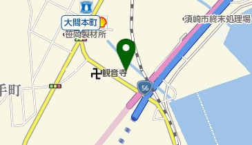 創価学会須崎会館の地図画像