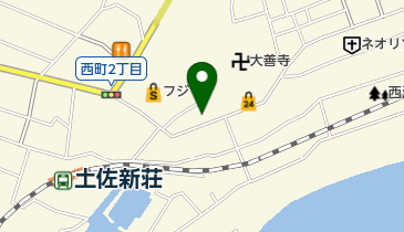 新荘川漁協の地図画像