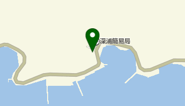 深浦漁協の地図画像