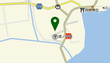 JA土佐くろしお 浦ノ内集出荷場の地図画像