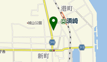 尾崎呉服店の地図画像