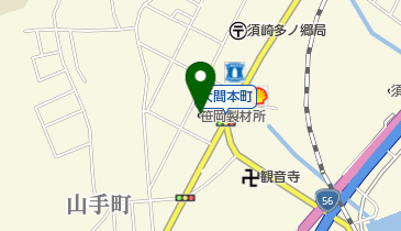 有限会社笹岡製材所の地図画像