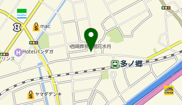 山崎鮮魚店の地図画像