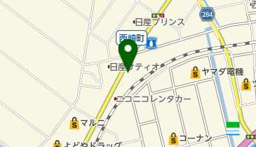 丸新タイヤ商会の地図画像