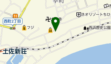 朝比奈美容院の地図画像