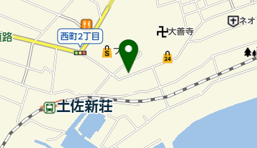 井上理容美容店の地図画像