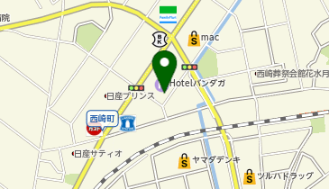 美容室パッションの地図画像