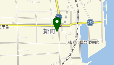 谷作米穀店の地図画像