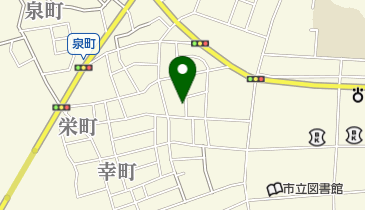 岡崎理容の地図画像