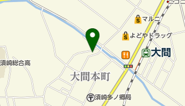 ヘアーサロンマジックの地図画像