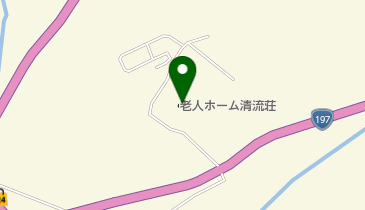 特別養護老人ホーム清流荘の地図画像