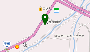 ぎんなん荘の地図画像