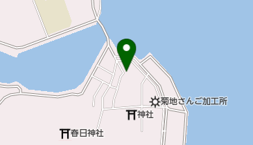 貝崎珊瑚加工所の地図画像