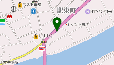 黒萩自動車整備工場の地図画像