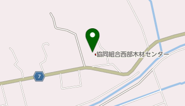 西部木材センター(協同組合)の地図画像