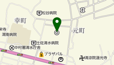 土佐清水市職員労働組合の地図画像