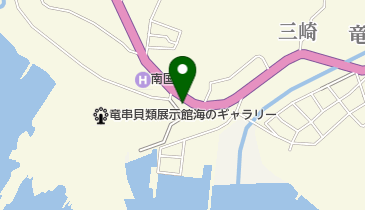 竜串酒店の地図画像